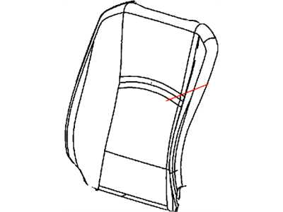 Ram 5MV92DX9AA COVER Front Seat Back