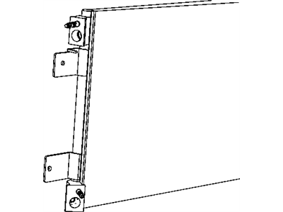 Jeep 5191287AB CONDENSER Air Conditioning
