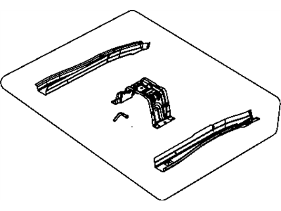 Mopar 5155111AD Rail Front Floor Pan