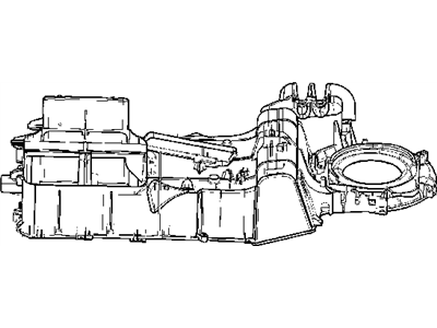 Mopar 5166115AA Housing A/C And Heater Upper