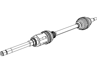 Jeep R2124712AC SHAFT Axle Half