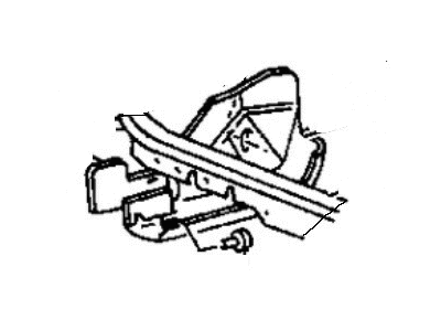 Mopar 4673254 Shield, Access Pulley Splash Right (Item # 2)