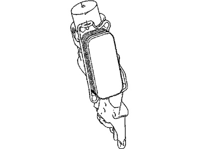 Mopar 68013921AA Cooler Oil 68013921AA Mopar Cooler Oil Illustration 1 of 1