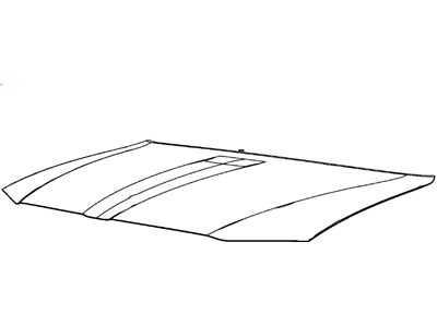 Chrysler 68127958AB HOOD