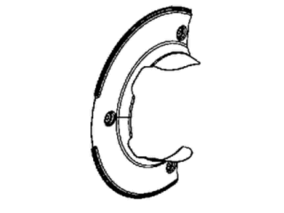 Mopar 68458243AA Shield Brake