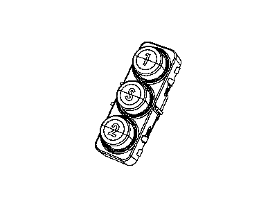Jeep 68052036AB SWITCH Memory Selector