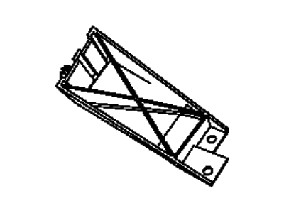 Dodge 55157436AB BRACKET Fender Applique