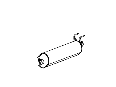 Dodge 52103510AE MUFFLER Exhaust