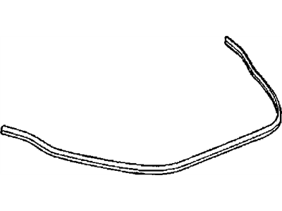 Mopar 4724930AC Weatherstrip Hood To Radiator Mopar 4724930AC Weatherstrip Hood To Radiator