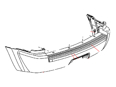 Jeep 5029990AA FASCIA Rear