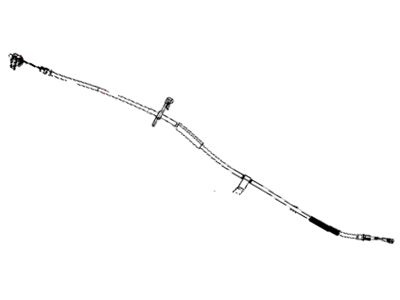 Dodge Grand Caravan Parking Brake Cable - 4779806AB