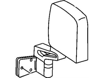 Jeep 55395061AC MIRROR Outside Rearview