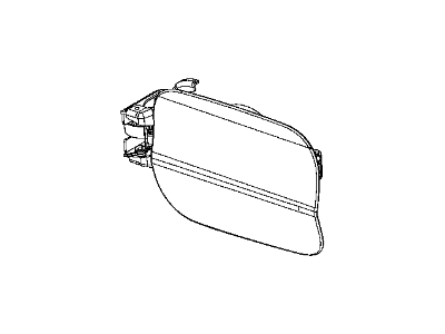 Dodge 68040389AB DOOR Fuel Fill