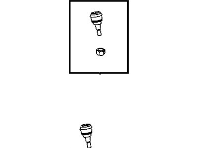 Dodge 5086672AB BALL JOINT KIT Upper