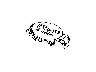 Chrysler YP17DSFAC BEZEL Console Shifter