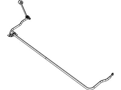 Jeep 52060010AA STABILIZER BAR Rear Suspension