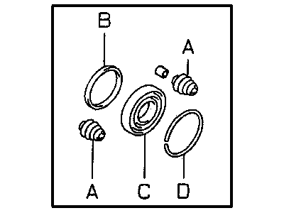 Chrysler MB699707 Overhaul Kit