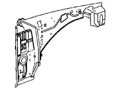 Mopar 55394113AF Panel Cowl 55394113AF Mopar Panel Cowl Illustration 1 of 1