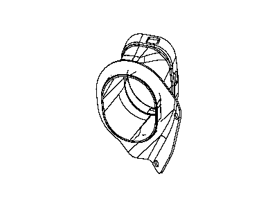 Ram 68137143AB DUCT Ambient Air