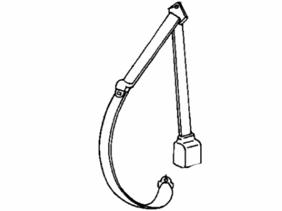 Jeep 55217080 Belt & Retractor