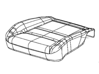 Mopar 7CV92LL3AA Cover Front Seat Cushion