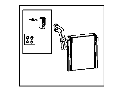 Dodge 68163789AA EVAPORATOR Air Conditioning