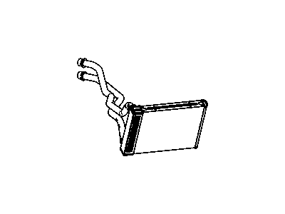 Dodge 68163793AA CORE Heater