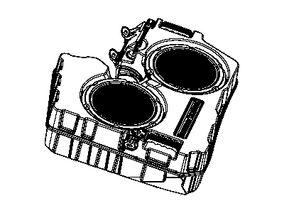 Dodge 5091044AE SPEAKER Sub Woofer