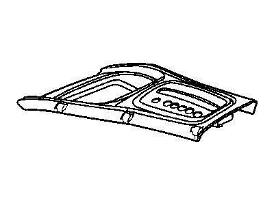 Chrysler SG291K9AA BEZEL Console Shifter
