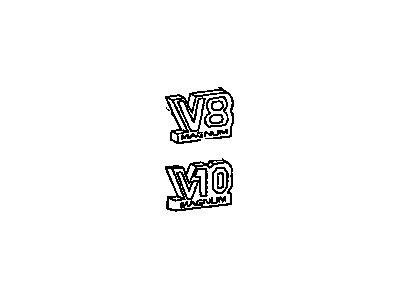 Dodge 55295306AB Nameplate