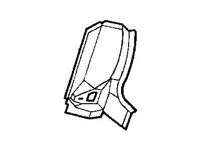 Mopar 4860613AC Reinforcement Quarter Panel