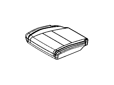 Mopar 1XZ66DX9AA Cover Rear Seat Cushion Mopar 1XZ66DX9AA Cover Rear Seat Cushion