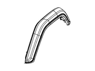 Jeep 6AD74TZZAD MOLDING Wheel Opening Flare Rear