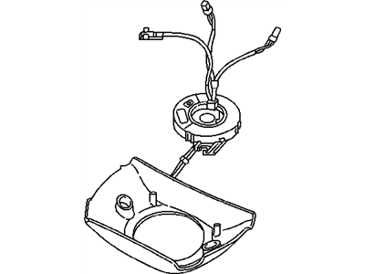 Dodge 5072981AA COVER Steering Wheel Back