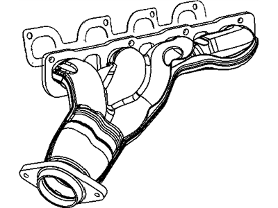 Dodge 5037632AE MANIFOLD Exhaust