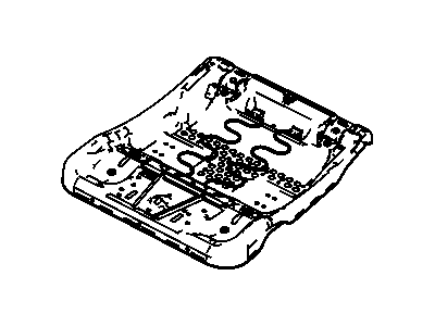 Mopar 68002802AA Pan Seat Cushion