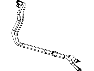 Mopar 55056843AB Hose Heater Core