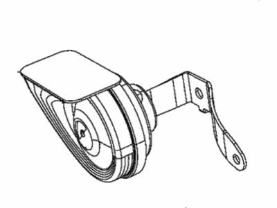 Mopar 68172483AA Horn Low Note