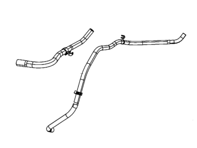 Mopar 4743837AF Hose Vacuum