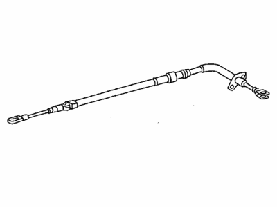 Dodge Sprinter 3500 Parking Brake Cable - 5139226AB