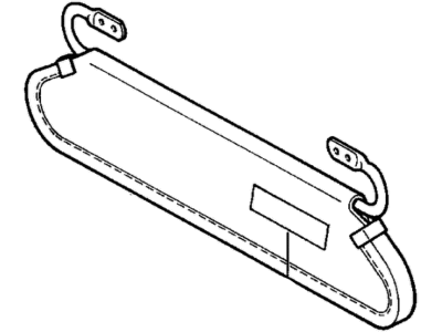 Jeep 5AE78JS1 Sunvisor