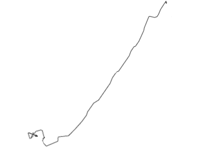 Jeep 68335900AA TUBE Brake HCU To Left Rear Brake Hose