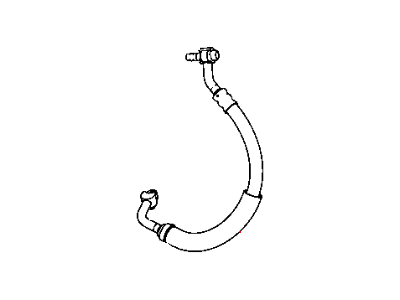 Jeep 68230489AA LINE A/C Suction Includes: Seals