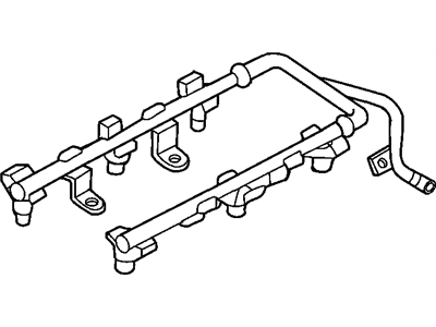 Dodge Caravan Fuel Rail - 4861498AD