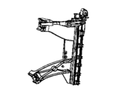 Chrysler 68314743AA PRESENTER Latch Front Door