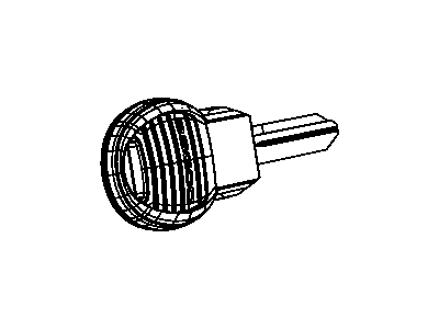 Chrysler 5179514AA KEY BLANK WITH TRANSMITTER
