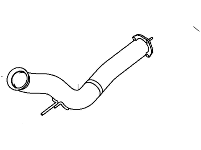 Ram 68259652AC PIPE Exhaust Front