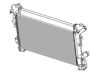 Ram 68457385AA RADIATOR Engine Cooling