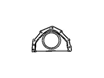 Dodge 68017721AA RETAINER PACKAGE Crankshaft Rear Oil Seal