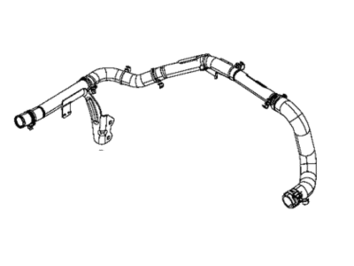 Jeep 68282496AC HOSE Radiator Inlet